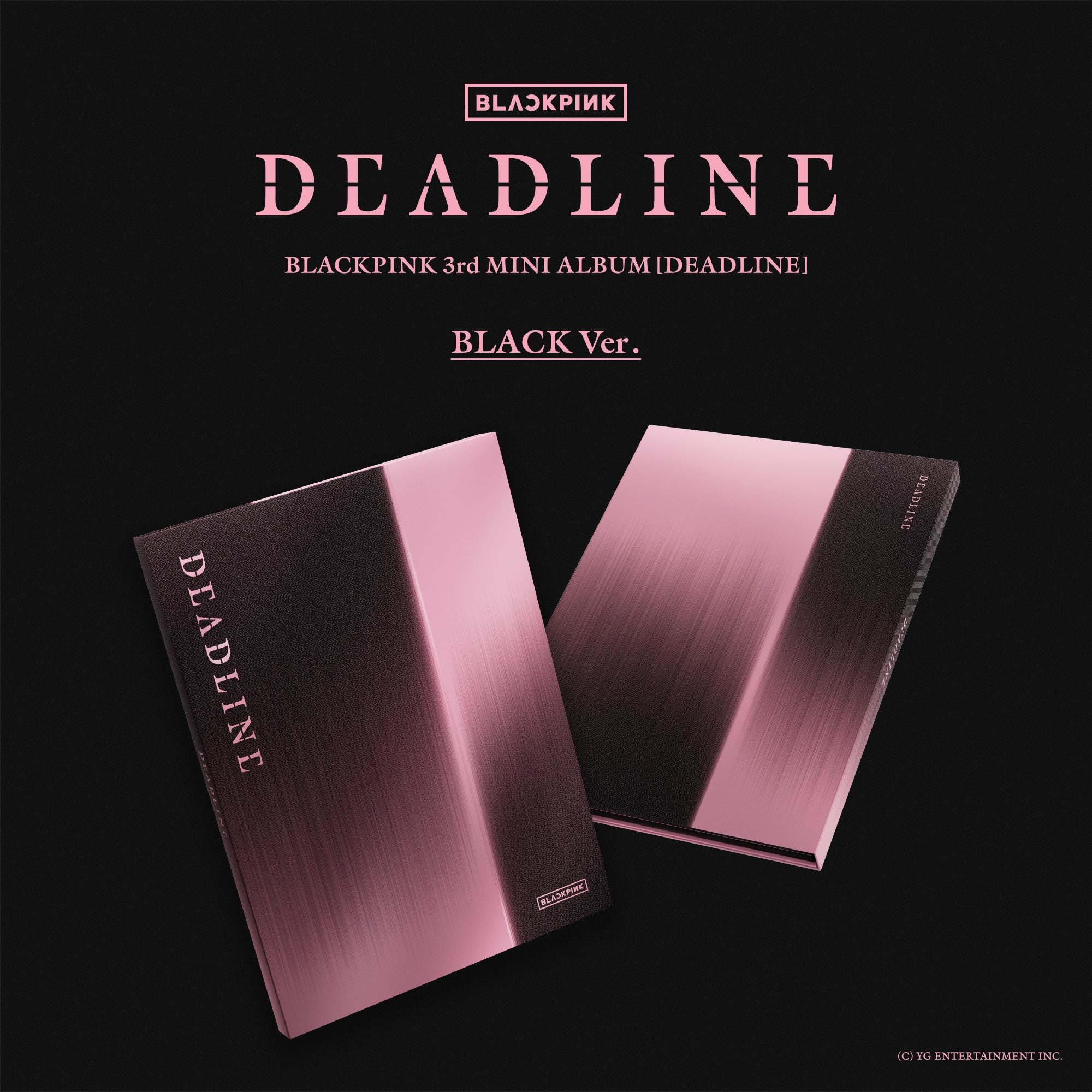 BLACKPINK 3rd MINI ALBUM [DEADLINE] BLACK Ver. - D2C Exclusive