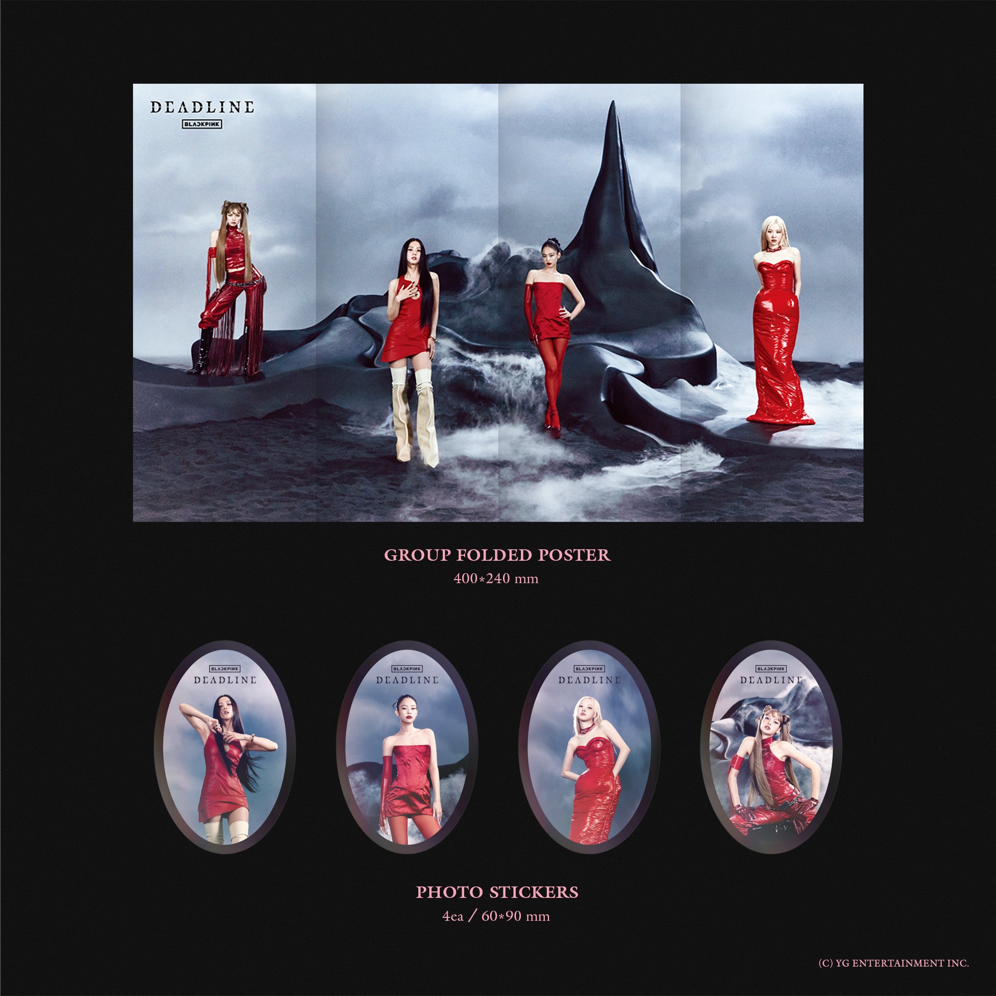 BLACKPINK 3rd MINI ALBUM [DEADLINE] BLACK Ver.