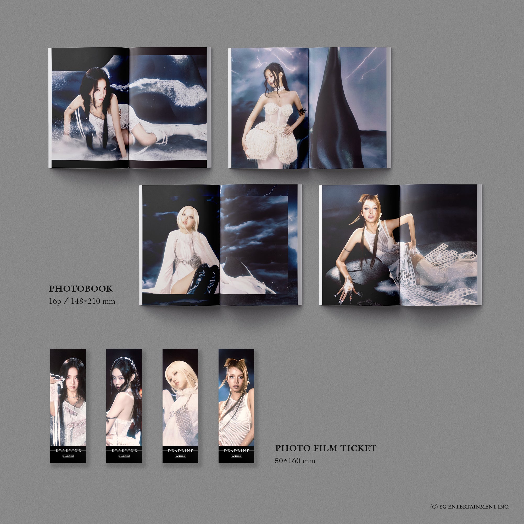 BLACKPINK 3rd MINI ALBUM [DEADLINE] SILVER Ver. - JENNIE