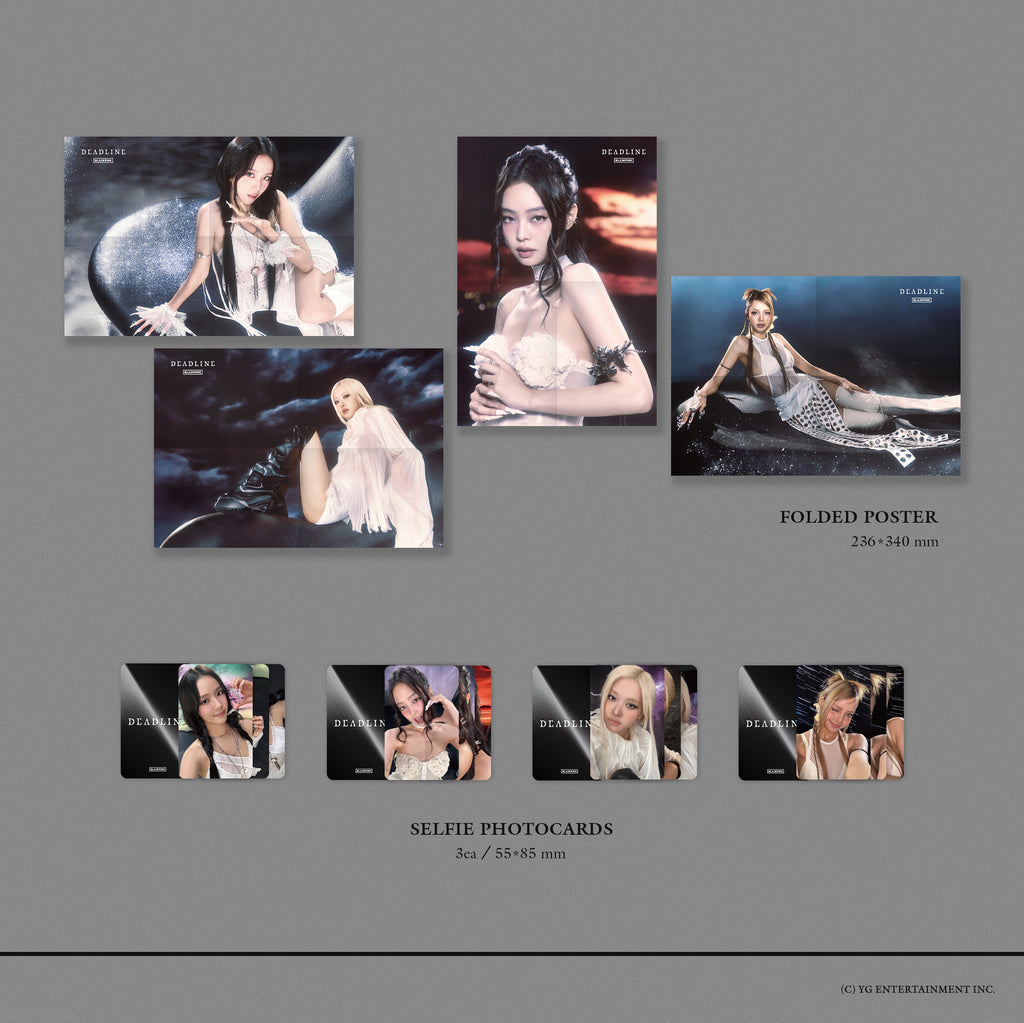 BLACKPINK 3rd MINI ALBUM [DEADLINE] SILVER Ver. - JISOO