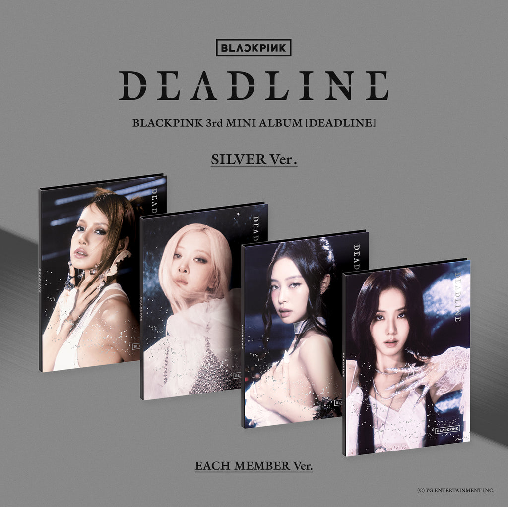 BLACKPINK 3rd MINI ALBUM [DEADLINE] SILVER Ver. - ROSÉ